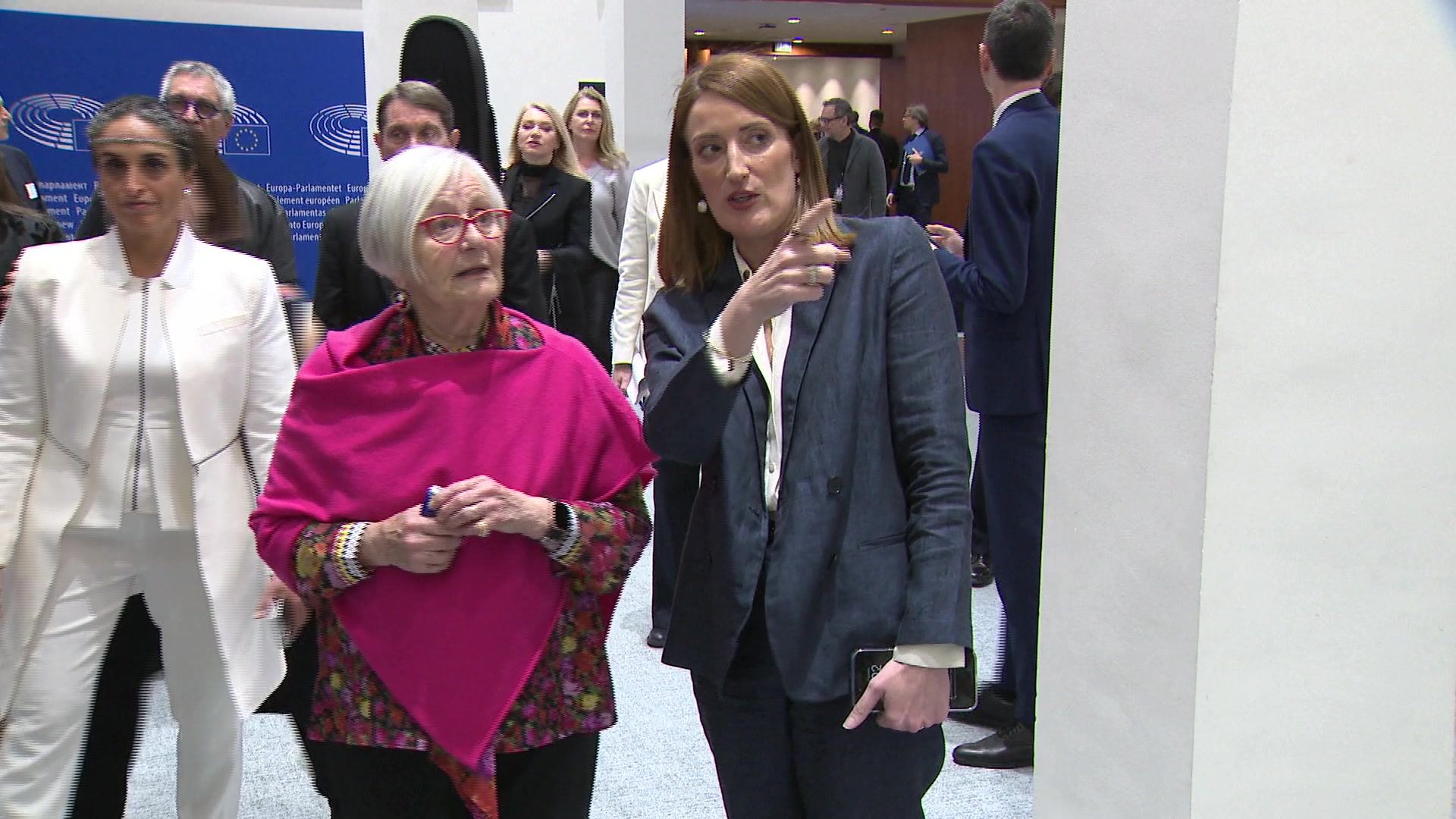 International Holocaust Remembrance Day: extracts from the meeting between Roberta METSOLA, EP President and Tatiana BUCCI, Holocaust survivor